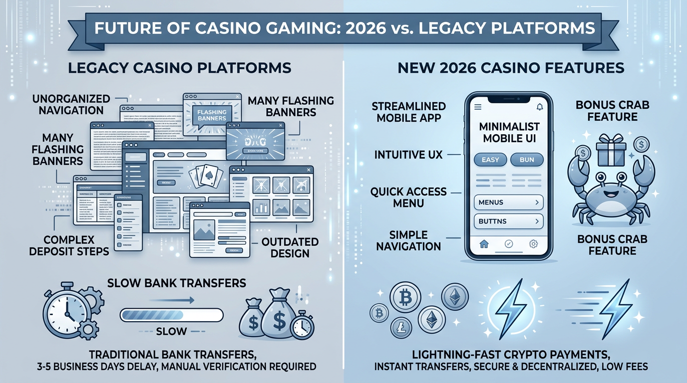 Porównanie cech nowoczesnych kasyn online 2026 z tradycyjnymi platformami